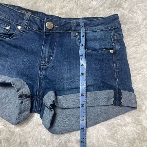 William Rast Jeans Shorts 2" Inseam Blue Denim Short Womens Size 27 - Picture 11 of 12